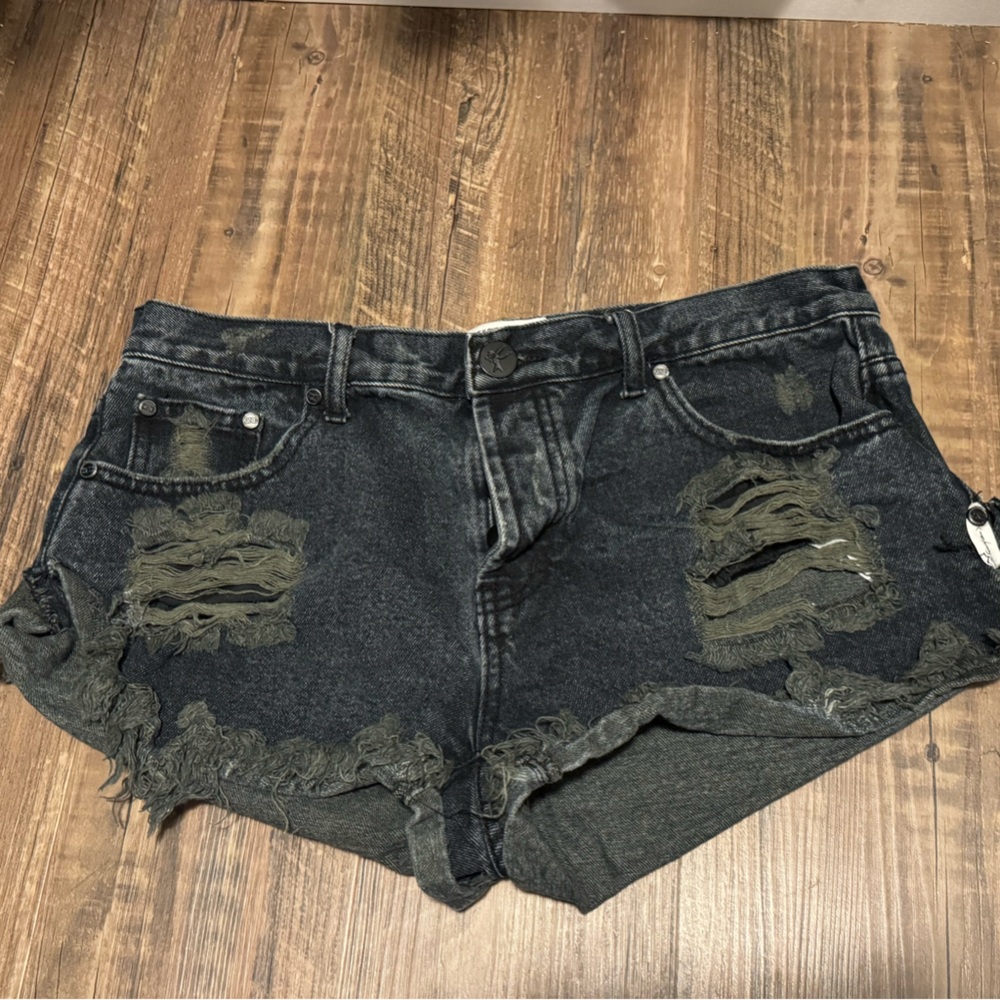 One Teaspoon Free People Bandit Shorts